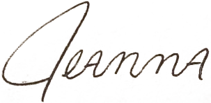Jeanna Signature